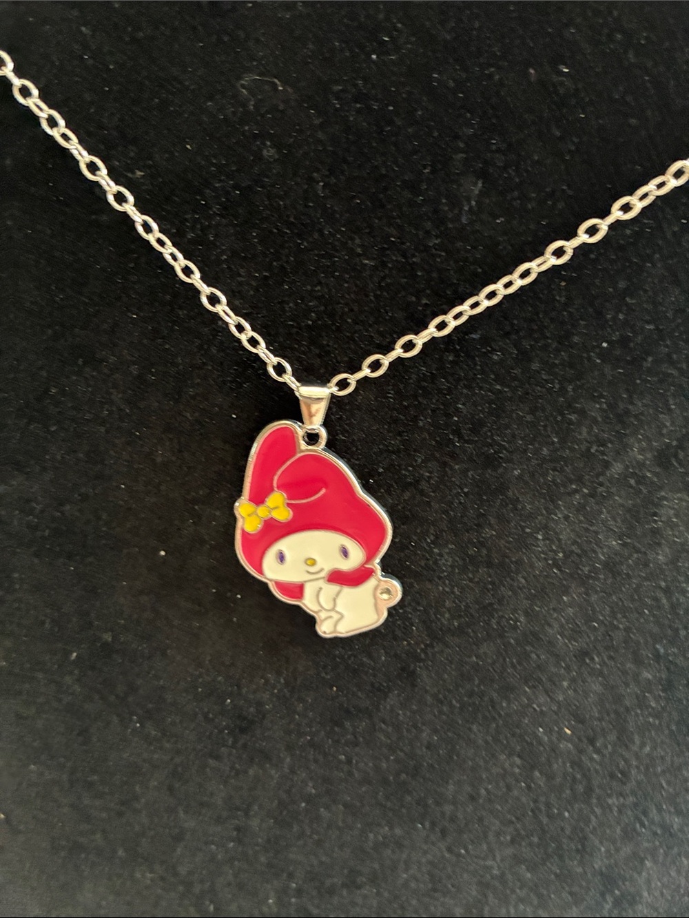 Sanrio My Melody Red Hood Pendant Necklace
